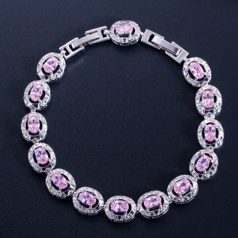 Zircon Bracelet Birthday Gift Crystal