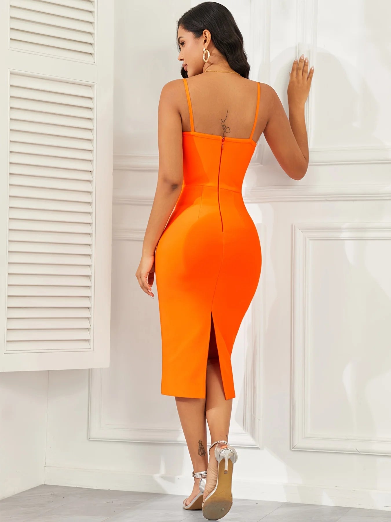 Bandage Dress Women Party Dress Bodycon Elegant Sexy Evening Birthday Club Outfits Summer 2024