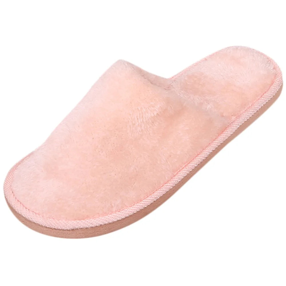 Slippers Warm Men Bedroom Plush Shoes Winter Home Floor Soft Indoors -Slip Men'S Slipper Mens Corduroy Slippers