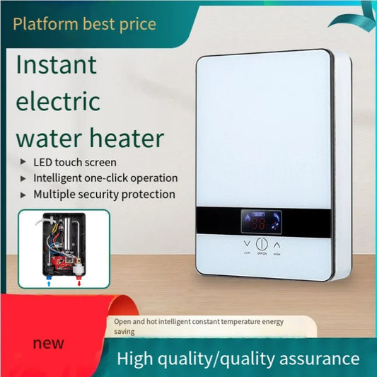 Bathroom heating instant constant temperature flow heater kitchen hot water shower water instant electric water heater 6500W