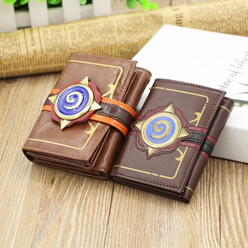 MSMO Embossed Leather Hearthstone Heroes of Warcraft Card Wallet Package New Gift