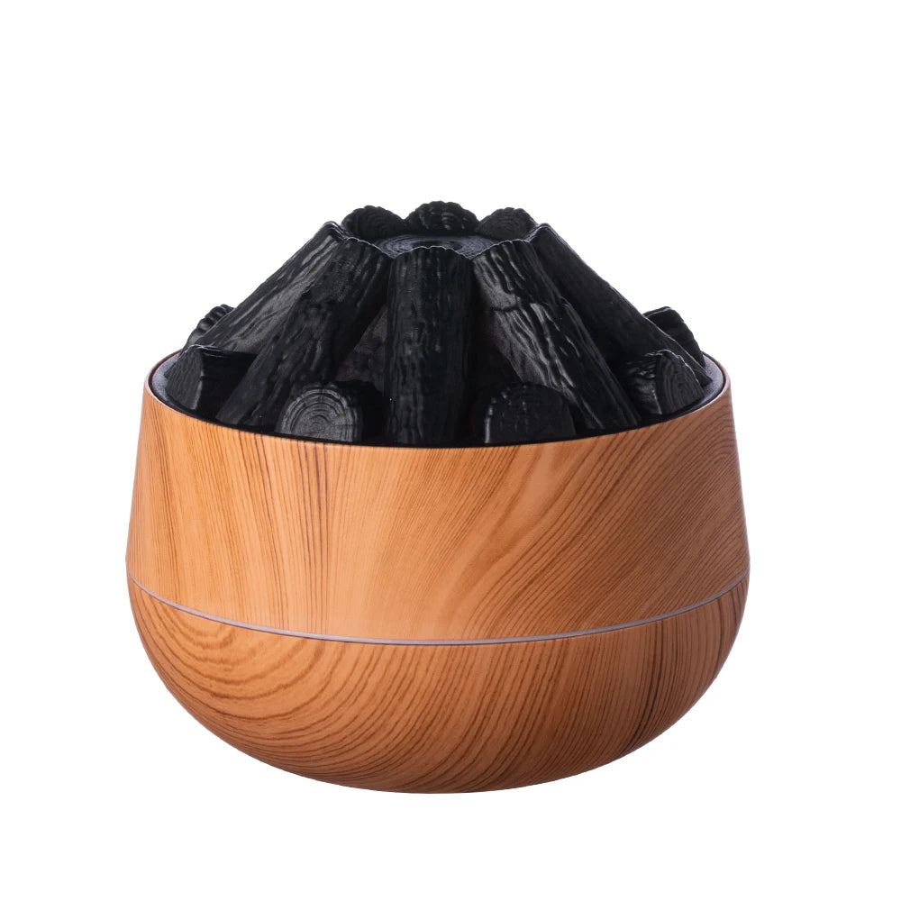 New Charcoal Humidifier Large 300ML Capacity Office Desktop Humidifier Home Small Portable USB Artificial Charcoal Humidifier