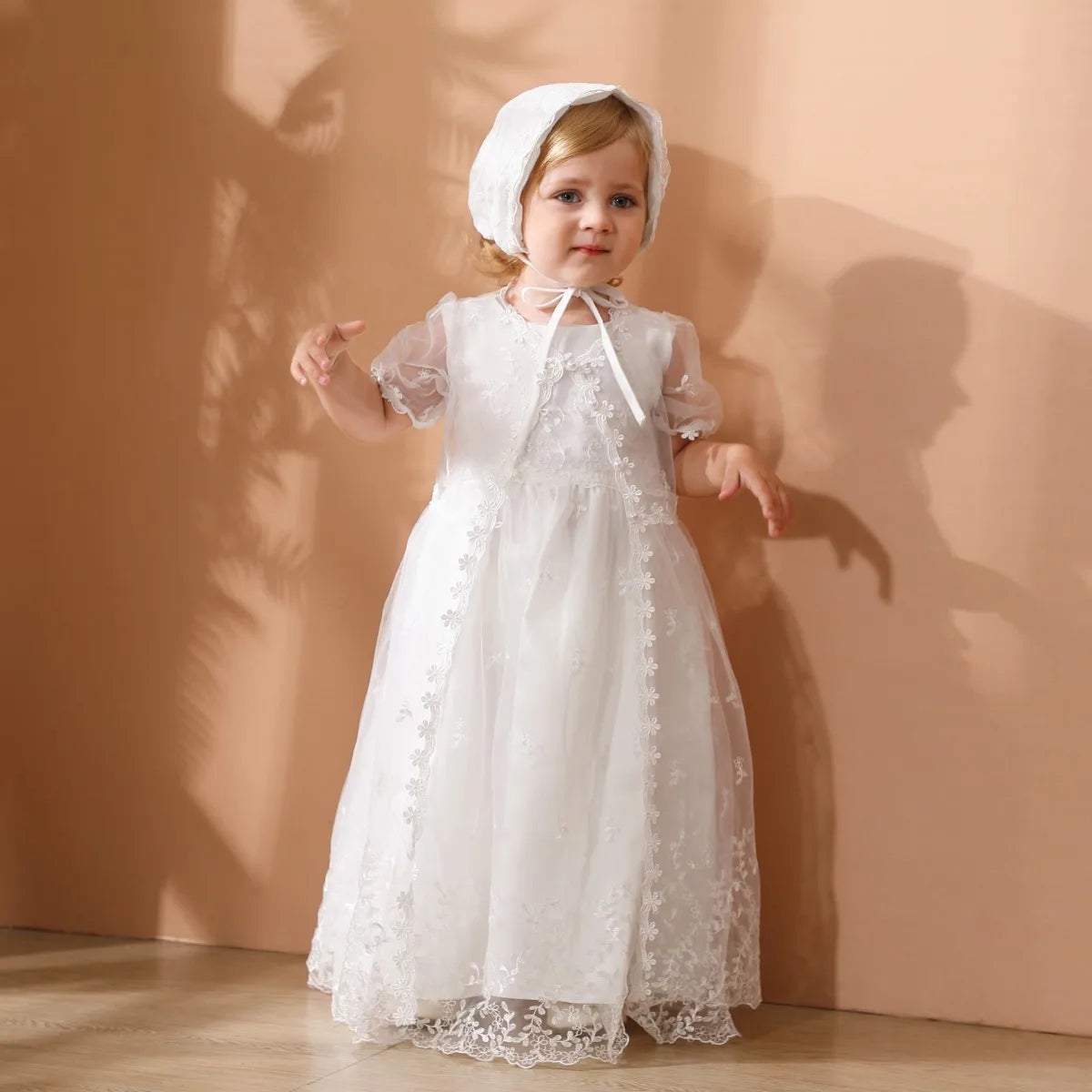 Baby Girl Newborn Dress Birthday Dress Christening Gown Baby Party Dress christmas clothes  1 year girl baby birthday dress